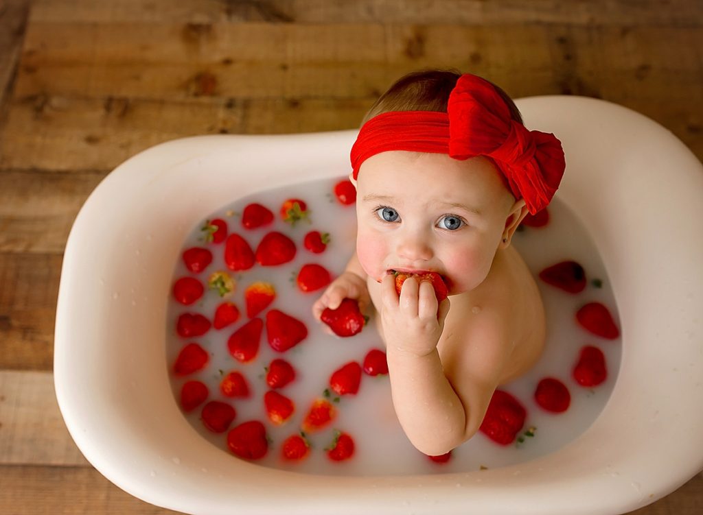 Bubble Bath Photography session by Michelle Sailer.