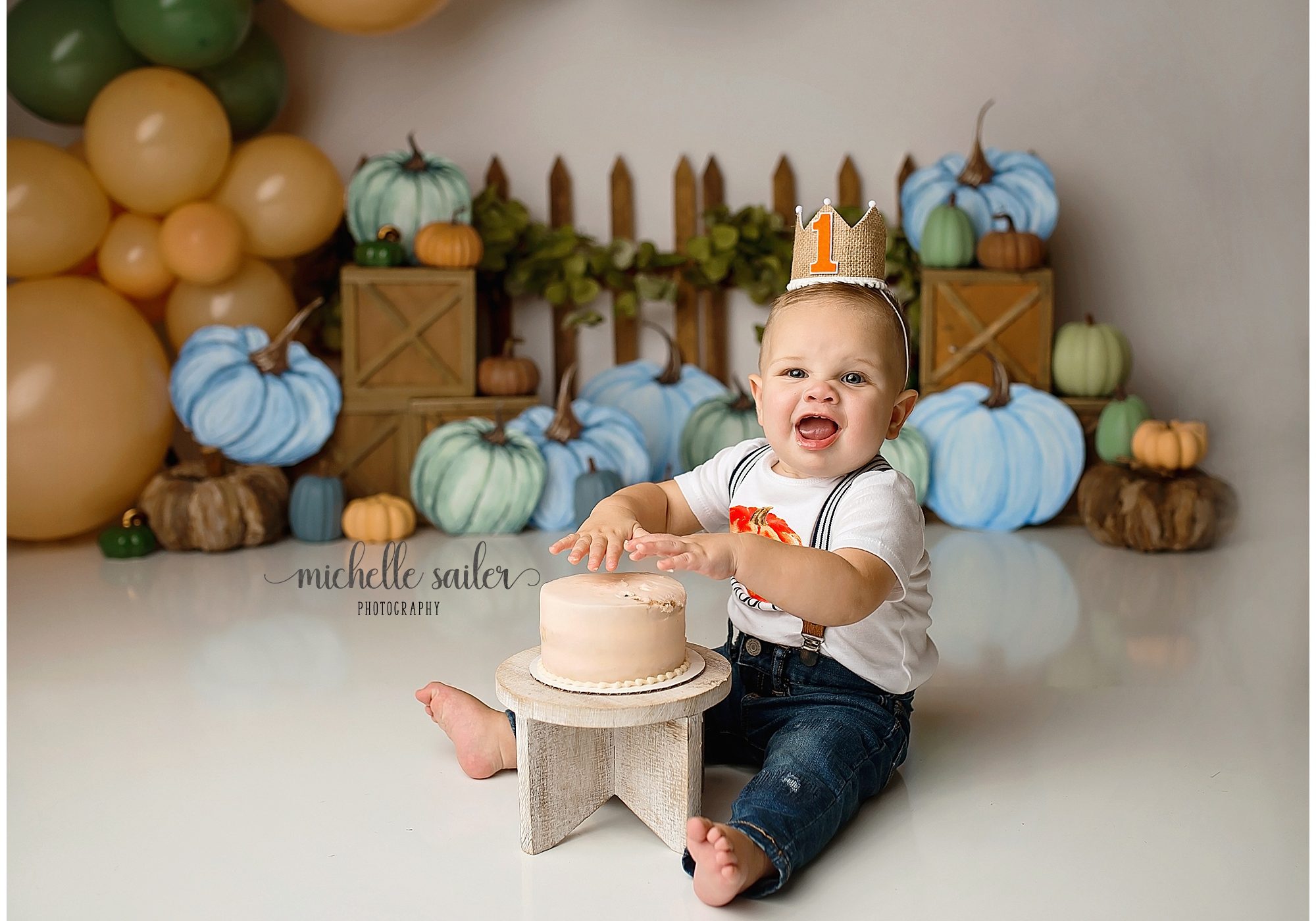 The Woodlands Texas Cake Smash Photographer.