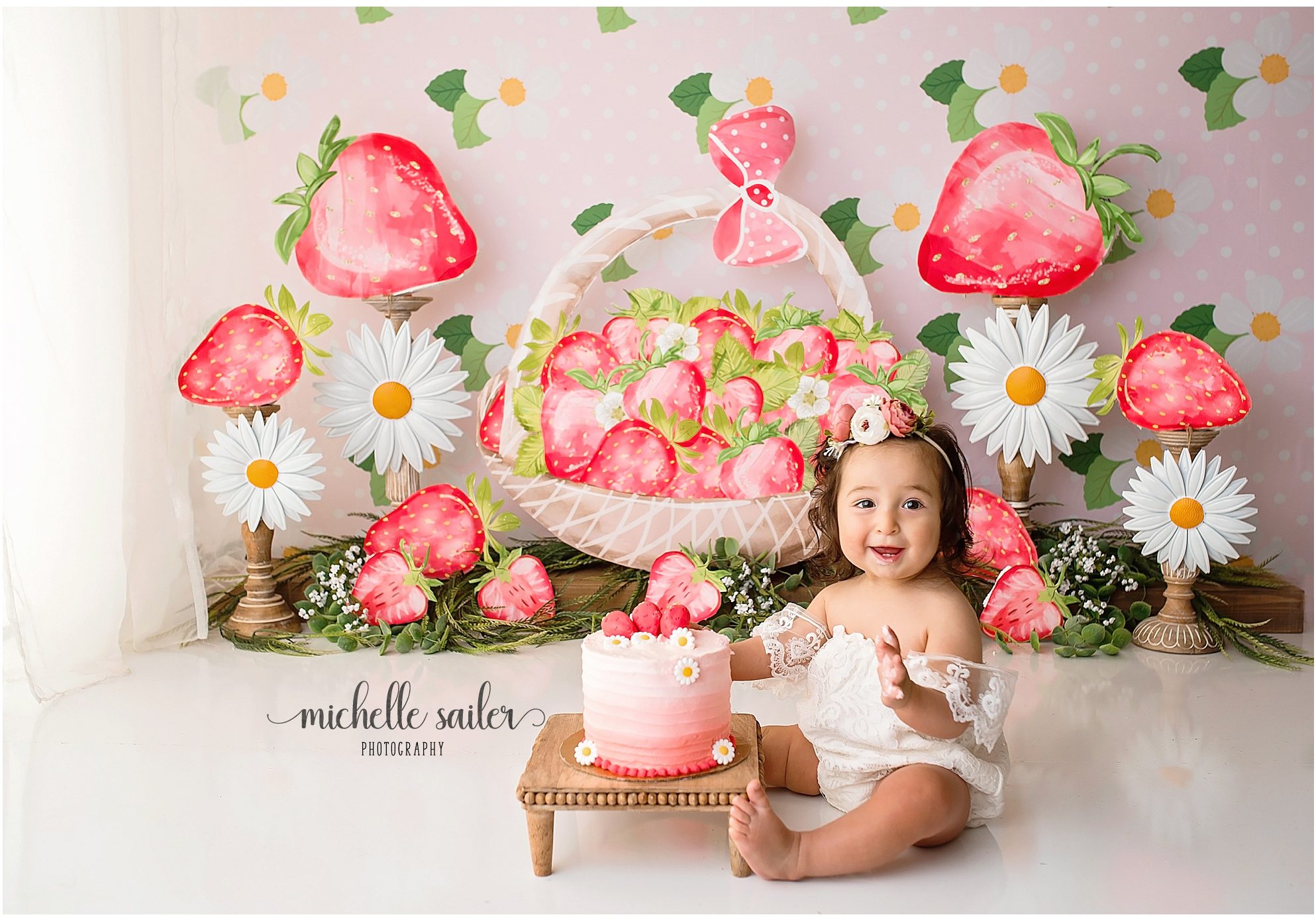 The Woodlands Texas Cake Smash Photographer.