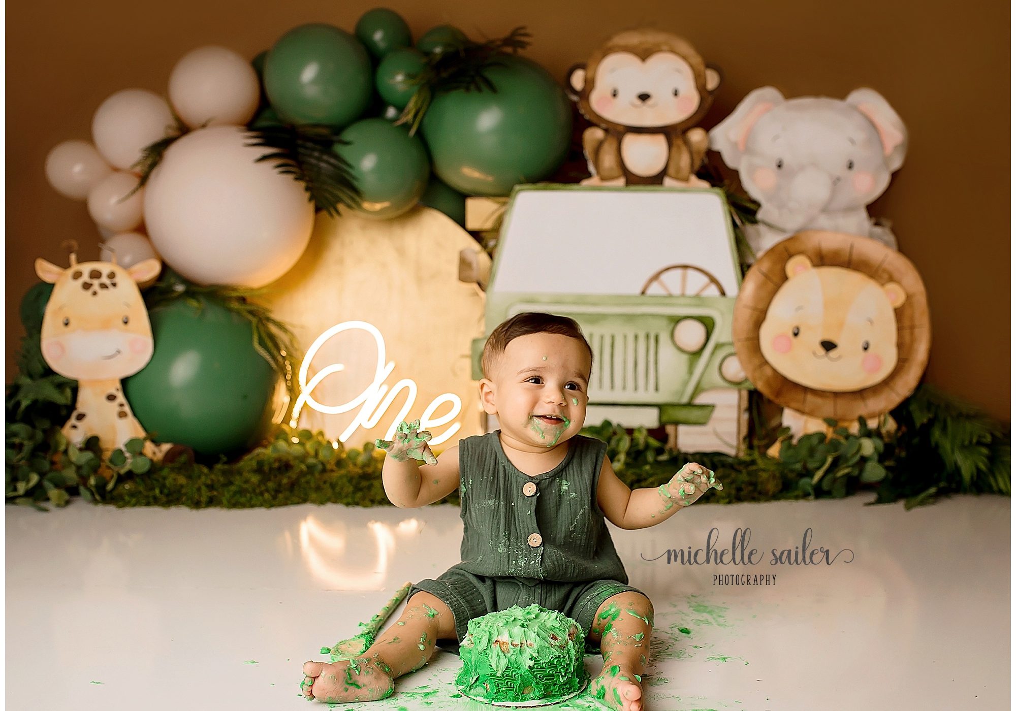 The Woodlands Texas Cake Smash Photographer.